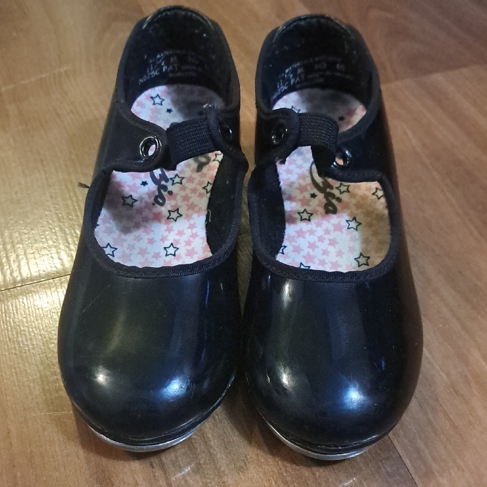 Capezio Black Tap Dance Shoes Kids